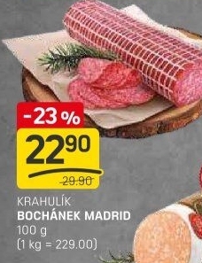 Salám bochánek Madrid Krahulík