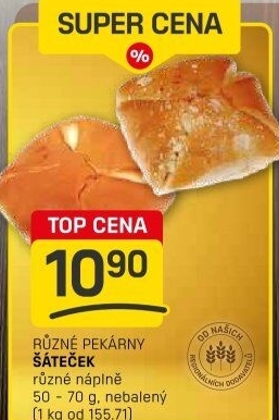 Šáteček s náplní