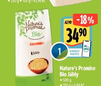Nature's Promise Bio Jáhly