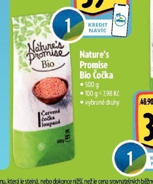 Nature's Promise Bio Čočka - Albert akcniletaky.com