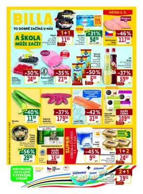 akční leták BILLA 3.9.2025-9.9.2025