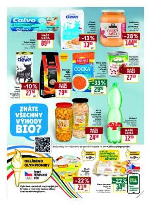akční leták BILLA 3.9.2025-9.9.2025