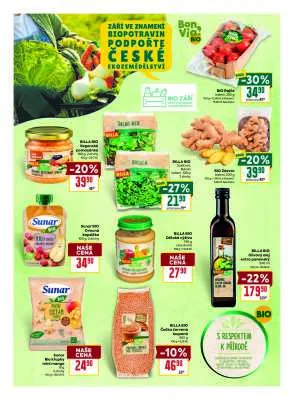 akční leták BILLA 3.9.2025-9.9.2025