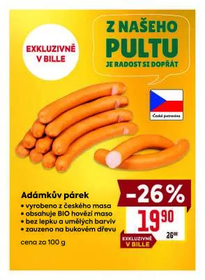 akční leták BILLA 3.9.2025-9.9.2025