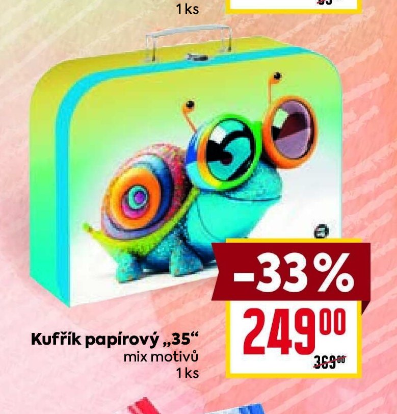 Kufřík papírový