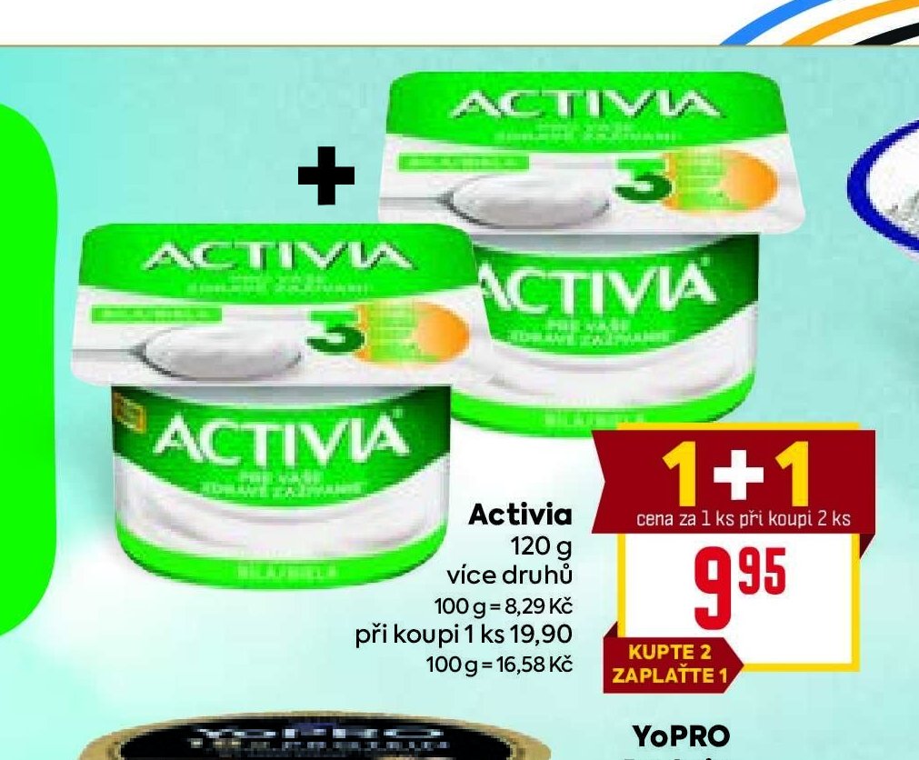 Activia jogurt