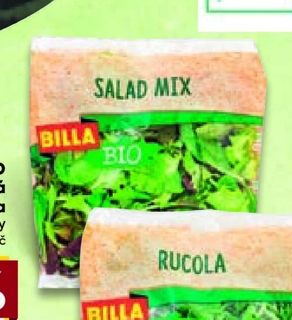 Billa Bio Salad Mix