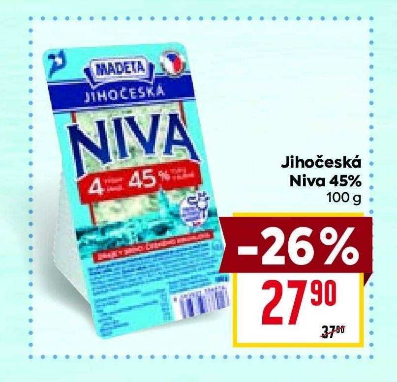 Madeta Jihočeská Niva