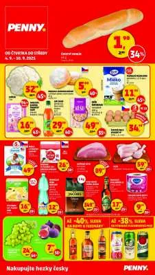 akční leták Penny Market 4.9.2025-10.9.2025
