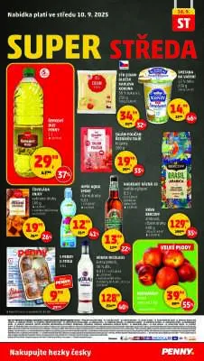 akční leták Penny Market 4.9.2025-10.9.2025