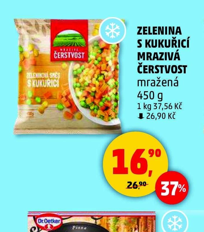 Zelenina s kukuřicí mražená Čerstvost