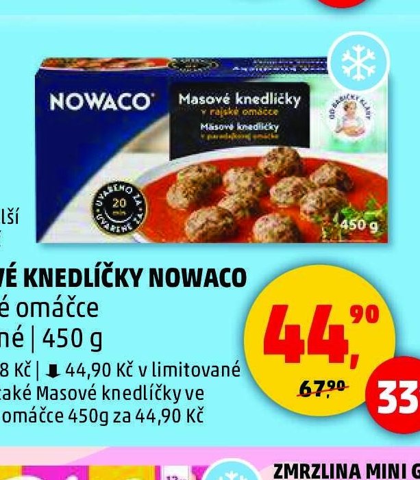 Masové knedlíčky Nowaco