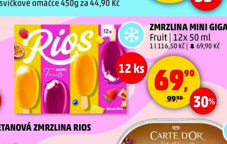 Zmrzlina Mini Gigant Rios