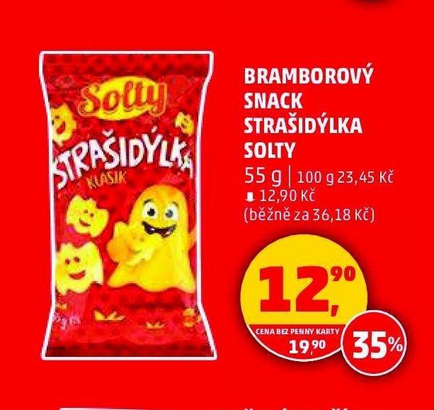 BRAMBOROVÝ SNACK STRAŠIDÝLKA SOLTY