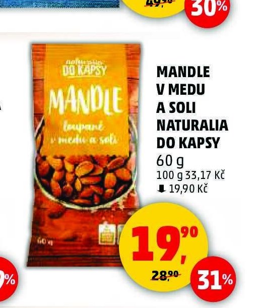 MANDLE V MEDU A SOLI NATURALIA DO KAPSY