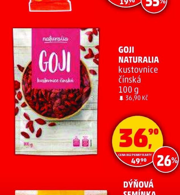GOJI NATURALIA KUSTOVNICE ČÍNSKÁ