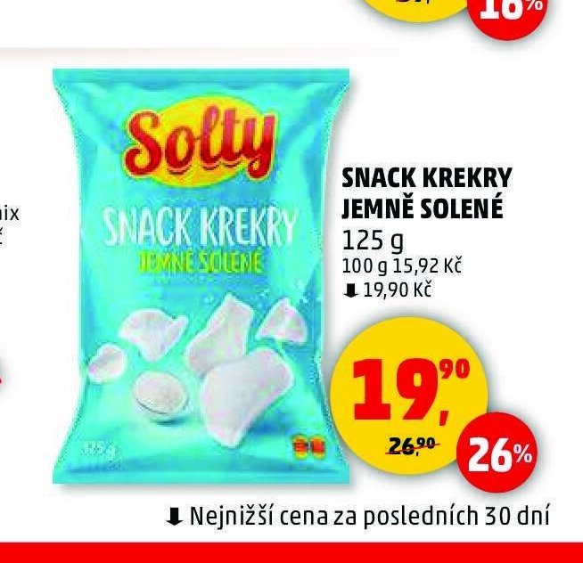 SNACK KREKRY JEMNĚ SOLENÉ