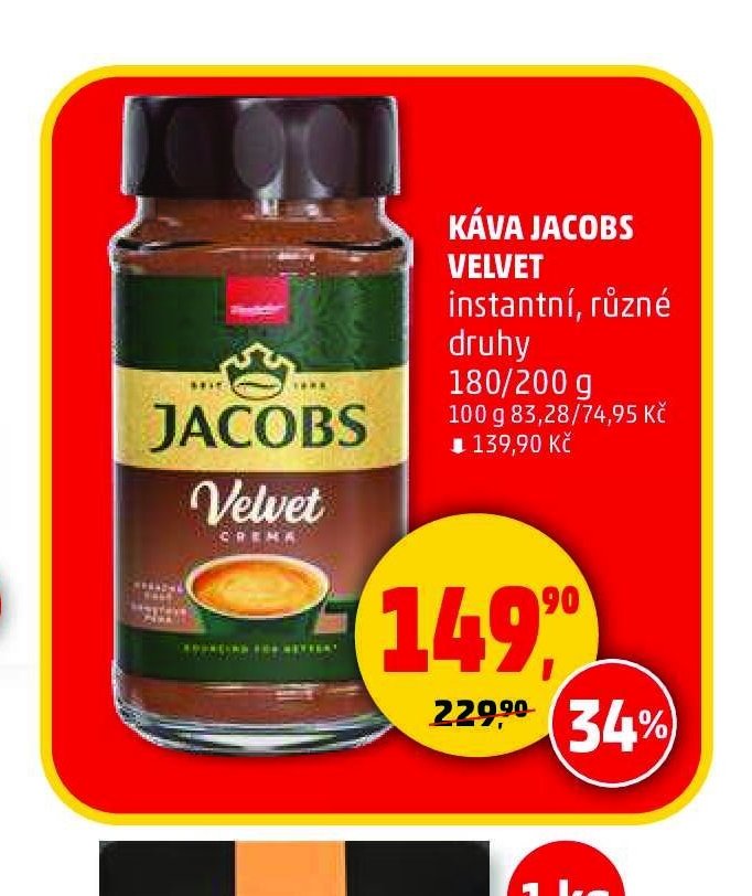 Káva Jacobs Velvet