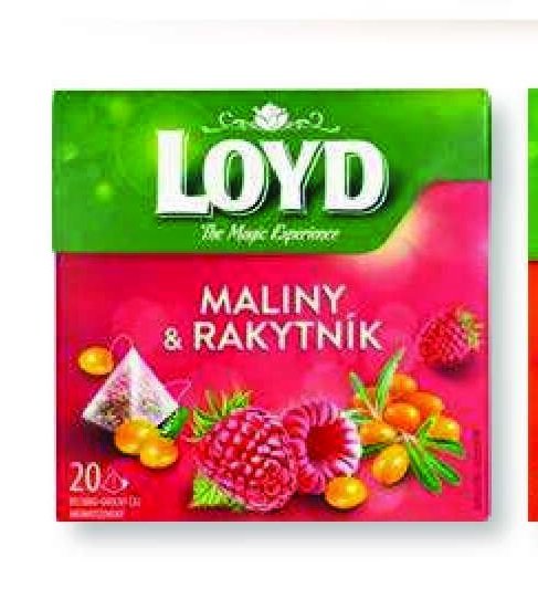 Čaj Loyd Maliny & Rakytník