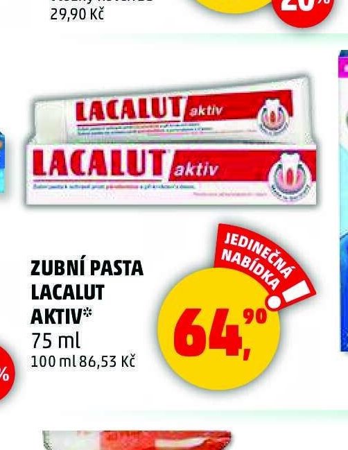 Zubní pasta Lacalut
