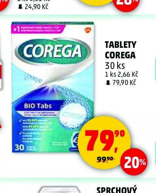 Tablety Corega
