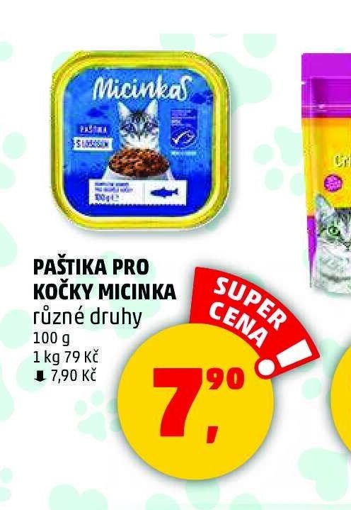 PAŠTIKA PRO KOČKY MICINKA