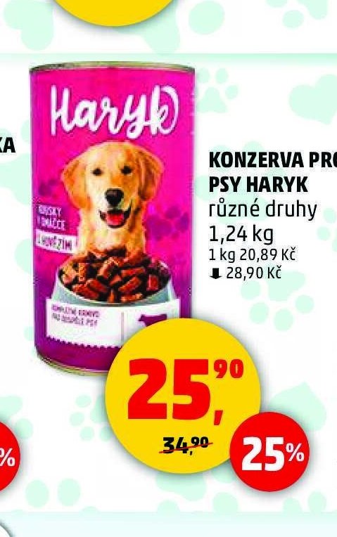 KONZERVA PRO PSY HARYK