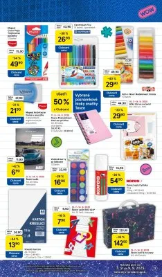 akční leták Tesco 3.9.2025-9.9.2025