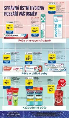 akční leták Tesco 3.9.2025-9.9.2025