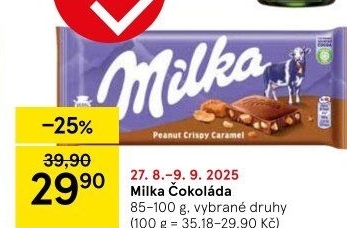 Čokoláda Milka