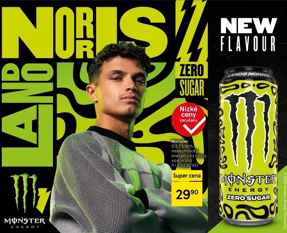 Energetický nápoj Monster Energy