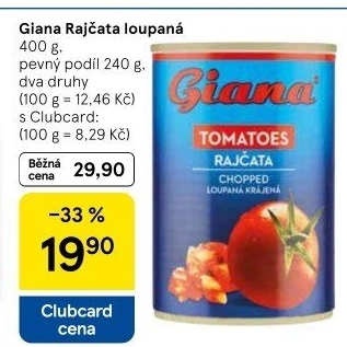 Rajčata loupaná Giana