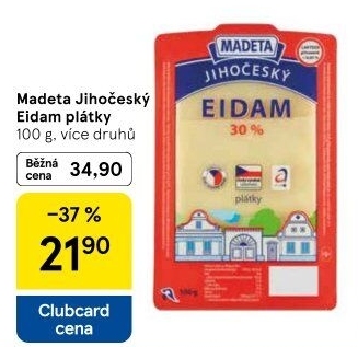 Sýr Eidam Jihočeský Madeta