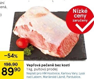 Vepřová pečeně bez kosti
