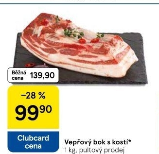 Vepřový bok s kostí