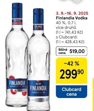 Vodka ochucená Finlandia