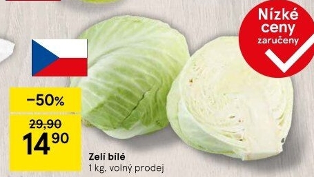 Zelí hlávkové bílé