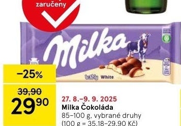 Čokoláda Milka