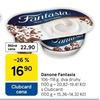 Jogurt Fantasia Danone