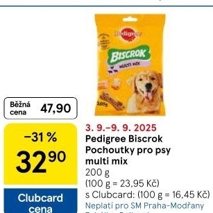 Pamlsky pro psy Biscrok Pedigree