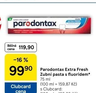 Pasta na zuby Extra Fresh Parodontax