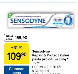 Pasta na zuby Repair&