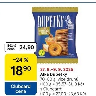 Preclíky Dupetky Alka