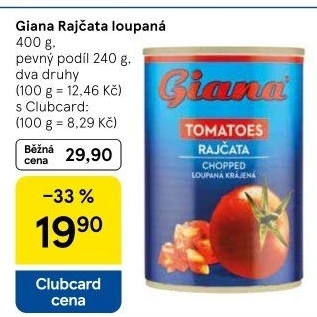 Rajčata loupaná Giana