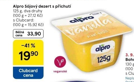 Sójový dezert Alpro