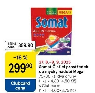 Tablety do myčky Somat