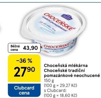 Tradiční pomazánkové Choceňské