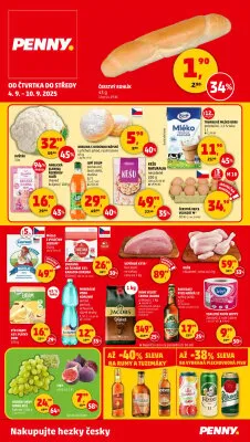akční leták Penny Market 4.9.2025-10.9.2025
