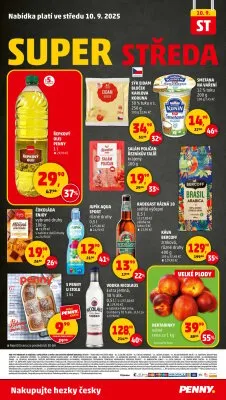 akční leták Penny Market 4.9.2025-10.9.2025