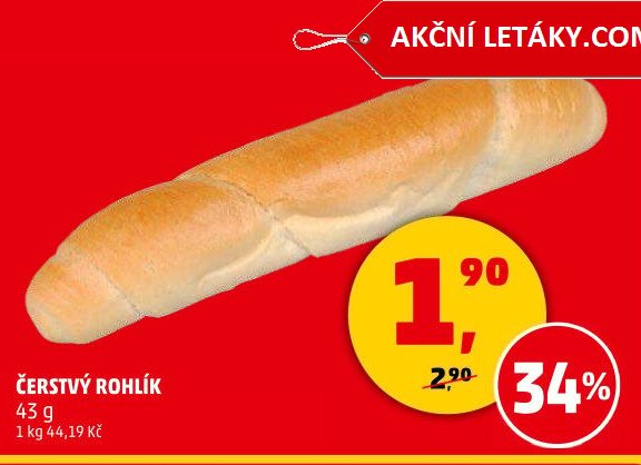 ČERSTVÝ ROHLÍK